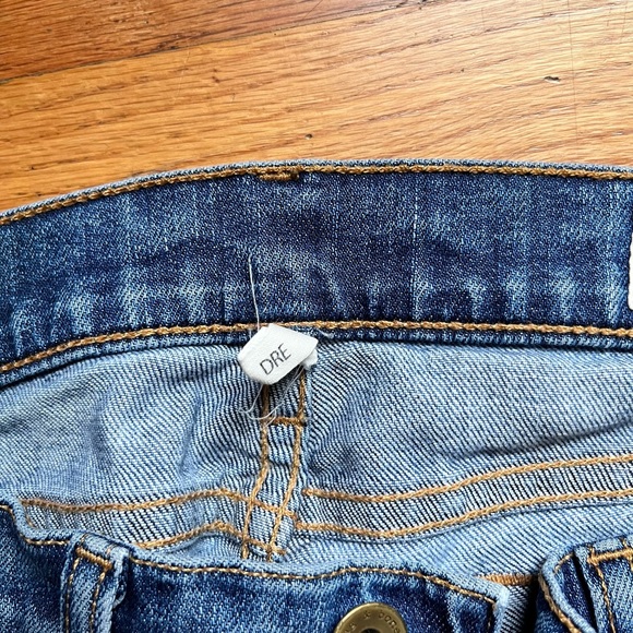 Rag & Bone women’s size 25 light Blue Dre distressed jeans - Picture 2 of 7